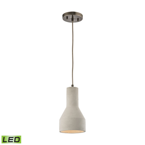 Urban Form LED Mini Pendant in Black Nickel (45|45331/1-LED)