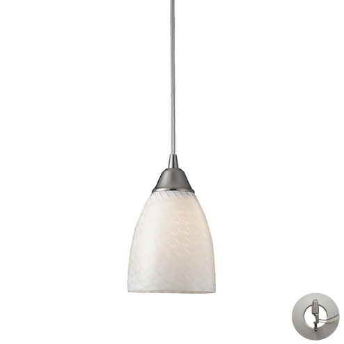 Arco Baleno One Light Mini Pendant in Satin Nickel (45|416-1WS-LA)