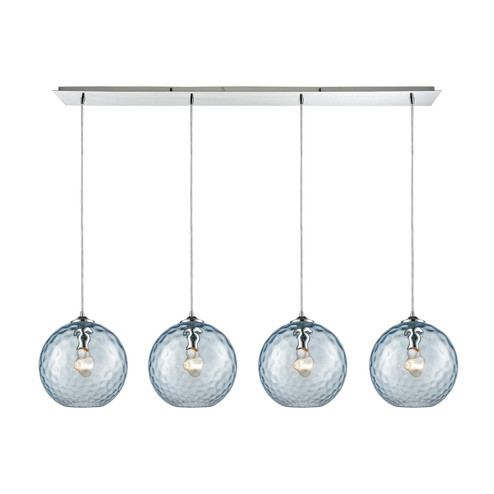 Watersphere Four Light Pendant in Polished Chrome (45|31380/4LP-AQ)