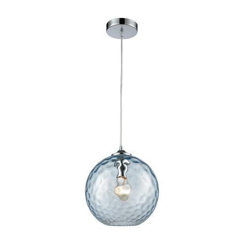 Watersphere One Light Mini Pendant in Polished Chrome (45|31380/1AQ)
