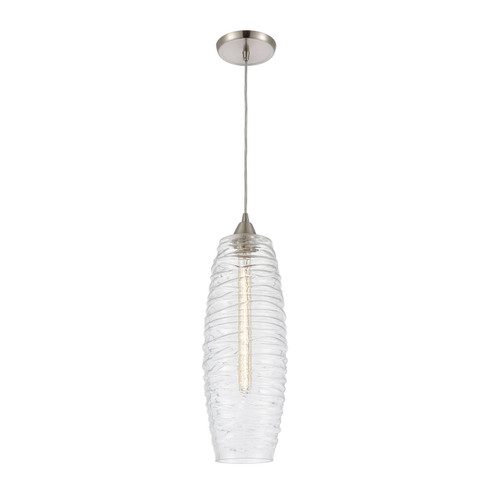 Liz One Light Mini Pendant in Satin Nickel (45|21192/1)