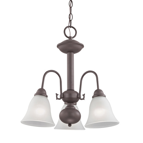 Bellingham Three Light Chandelier in Oil Rubbed Bronze (45|1903CH/10)