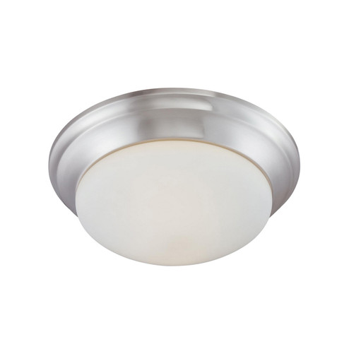 Ceiling Essentials Two Light Flush Mount in Brushed Nickel (45|190033217)