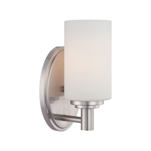 Pittman One Light Wall Sconce in Brushed Nickel (45|190023217)