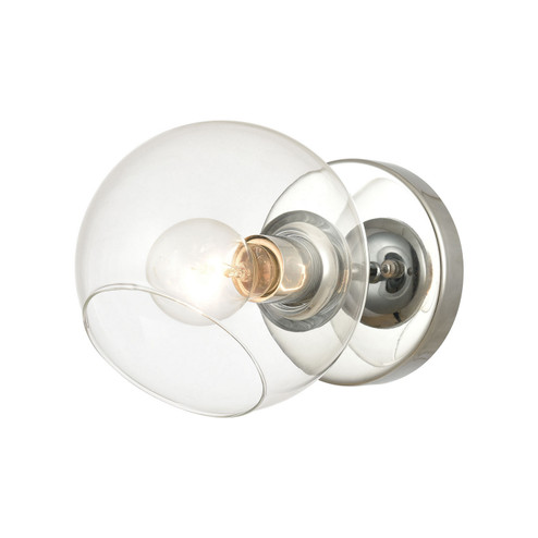 Claro One Light Wall Sconce in Polished Chrome (45|18373/1)