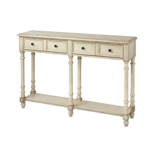 Hager Console Table in Antique Cream (45|16935)