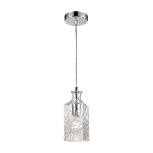 Twickenham One Light Mini Pendant in Clear (45|1122-054)