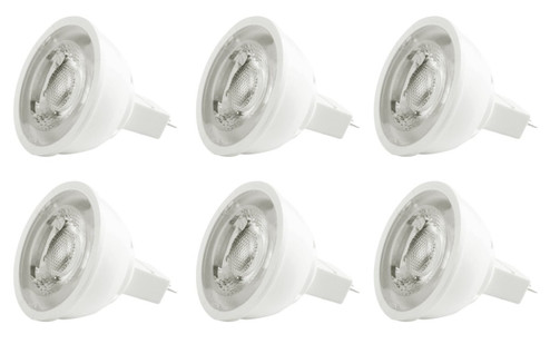 Deluge Light Bulb in White (419|MR16LED103-6PK)