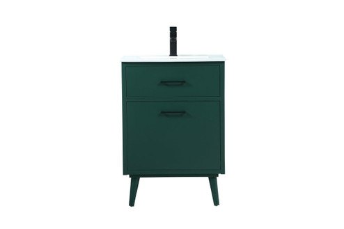 Boise Vanity Sink Set in Green (173|VF41024MGN)