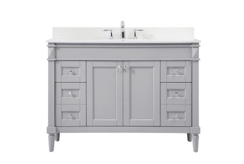 Bennett Single Bathroom Vanity in Grey (173|VF31848GR-BS)