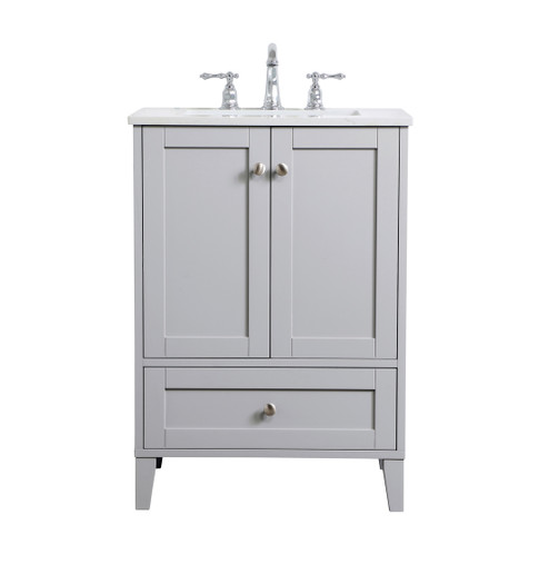 Sommerville Single Bathroom Vanity in Grey (173|VF18024GR)