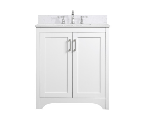 Moore Bathroom Vanity Set in White (173|VF17030WH-BS)
