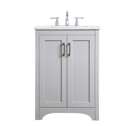 Moore Single Bathroom Vanity in Grey (173|VF17024GR)