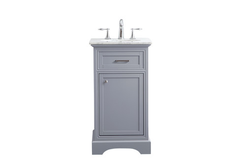 Americana Single Bathroom Vanity Set in light grey (173|VF15019GR)