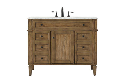 Park Avenue Single Bathroom Vanity in Driftwood (173|VF12542DW)