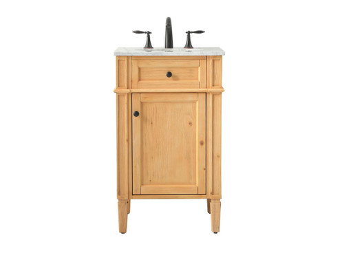 Park Avenue Single Bathroom Vanity in Natural Wood (173|VF12521NW)