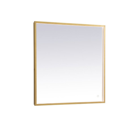 Pier LED Mirror in Brass (173|MRE62736BR)