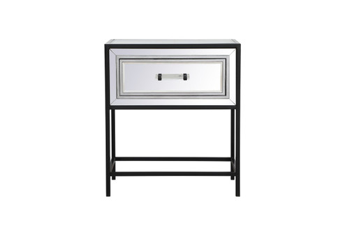 Beau End Table in Black (173|MF73015BK)