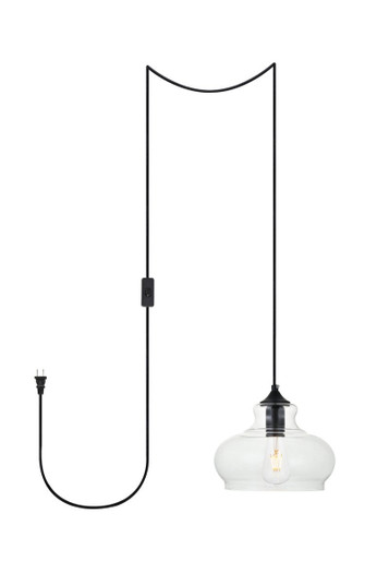 Destry One Light Plug in Pendant in Black (173|LDPG2246BK)