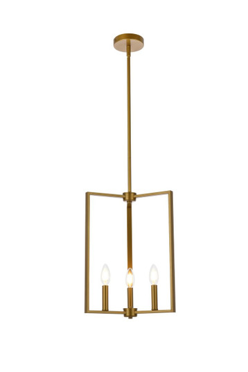 Vino Three Light Pendant in Brass (173|LD7071D14BR)