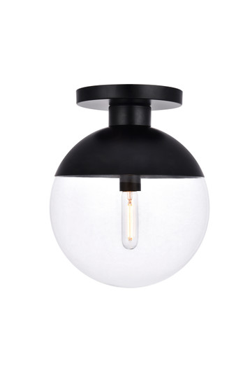 Eclipse One Light Flush Mount in Black (173|LD6057BK)