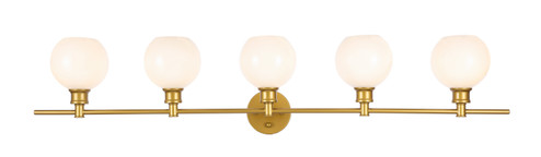 Collier Five Light Wall Sconce in Brass (173|LD2327BR)