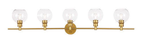 Collier Five Light Wall Sconce in Brass (173|LD2326BR)