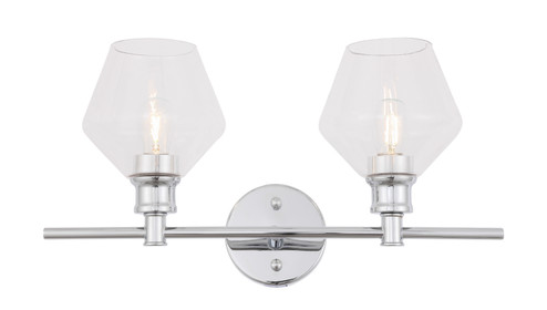 Gene Two Light Wall Sconce in Chrome (173|LD2312C)