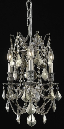 Rosalia Three Light Pendant in Pewter (173|9203D13PW-GT/RC)