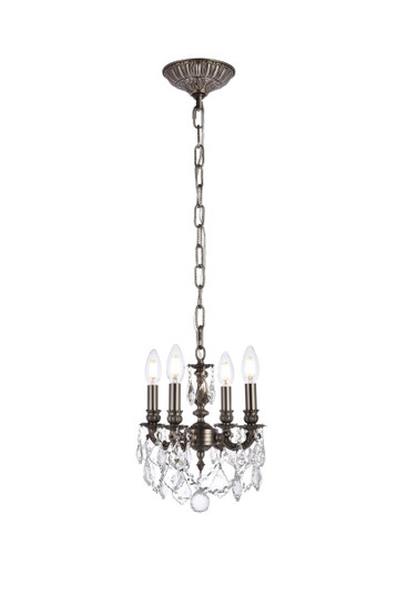Lillie Four Light Pendant in Pewter (173|9104D10PW/RC)