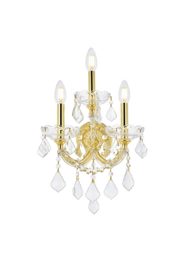 Maria Theresa Three Light Wall Sconce in Gold (173|2800W3G/RC)
