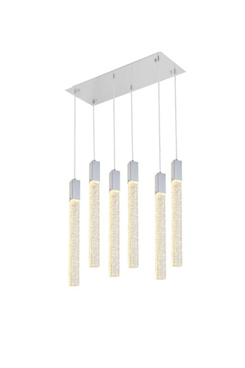 Weston Six Light Pendant in Chrome (173|2066D32C)