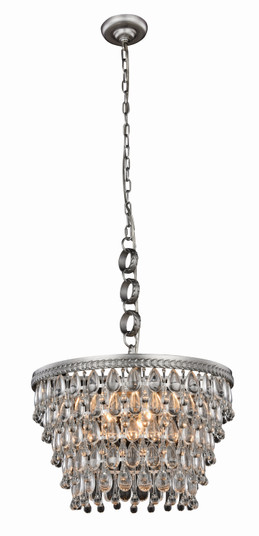 Nordic Five Light Pendant in Antique Silver (173|1219D19AS/RC)