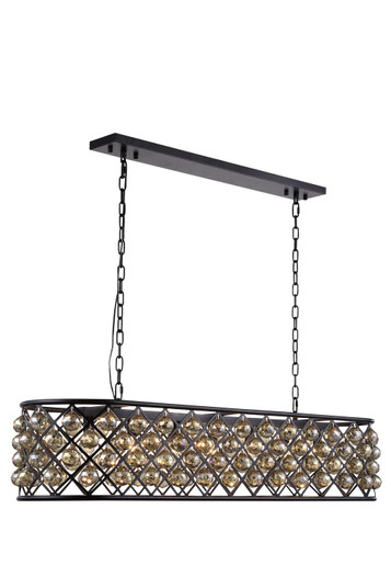 Madison Seven Light Chandelier in Matte Black (173|1216G50MB-GT/RC)