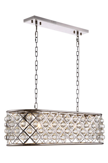 Madison Six Light Chandelier in Polished Nickel (173|1215G40PN/RC)