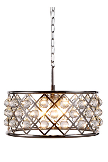 Madison Five Light Pendant in Polished Nickel (173|1213D20PN/RC)