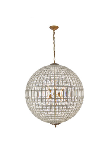 Olivia Eight Light Chandelier in French Gold (173|1205G36FG/RC)