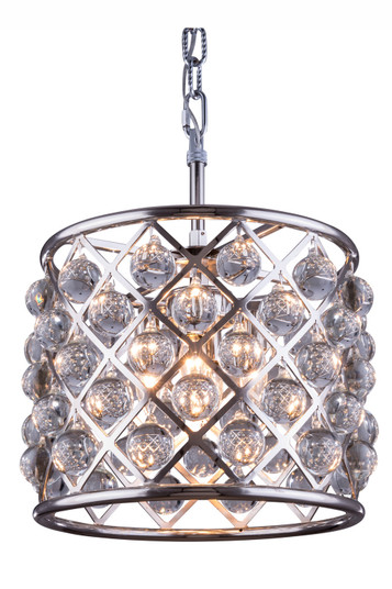 Madison Three Light Pendant in Polished Nickel (173|1204D14PN/RC)
