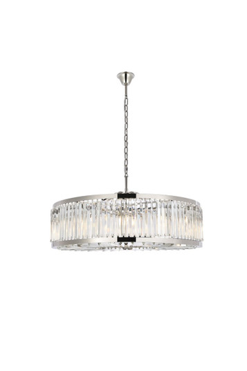 Chelsea Ten Light Chandelier in Polished Nickel (173|1203G43PN/RC)