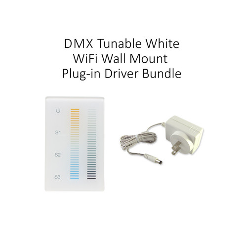 WiFi Wall Mount Plug-in Driver Bundle (399|DI-KIT-DMX-TW1Z-PA)