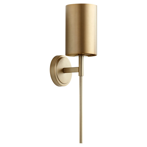 One Light Wall Mount in Aged Brass (208|11262)