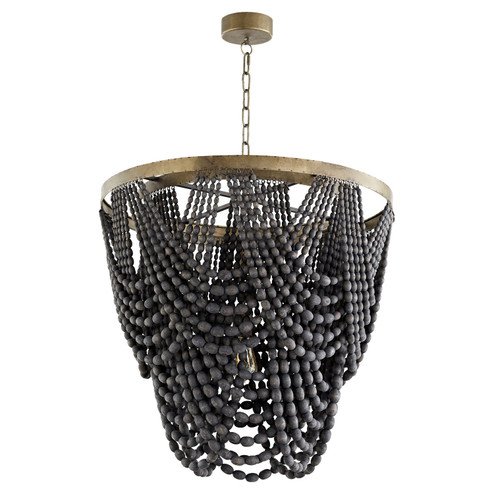 One Light Pendant in Tinted Raw Iron (208|11245)