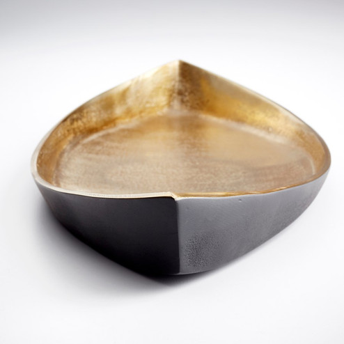 Tray in Matt Black And Gold (208|10618)