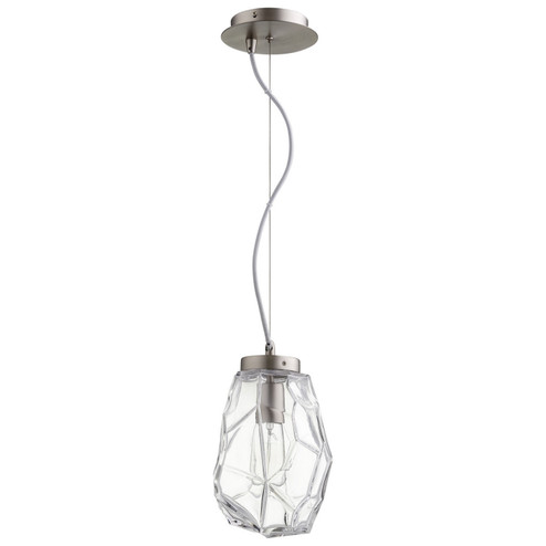 One Light Pendant in Satin Nickel (208|08843)