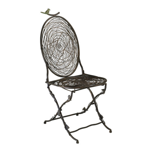 Bird Chair Chair in Muted Rust (208|01560)