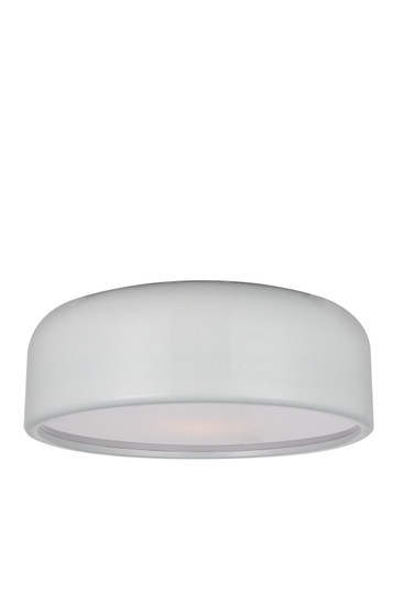 Campton Three Light Flush Mount in White (401|9688C19-3-172)