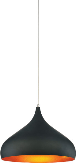 Dynamic One Light Pendant in Black (401|9633P16-1-101)