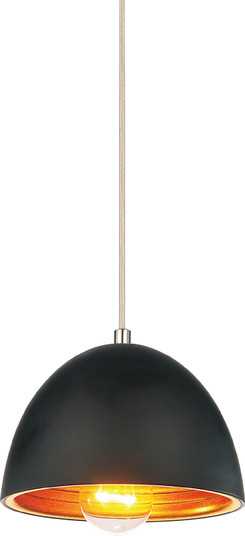 Modest One Light Mini Pendant in Black (401|9630P7-1-101)