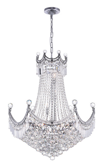 Amanda 15 Light Chandelier in Chrome (401|8421P28C)