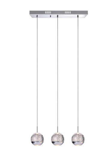 Perrier LED Pendant in Chrome (401|5444P16C-RC)